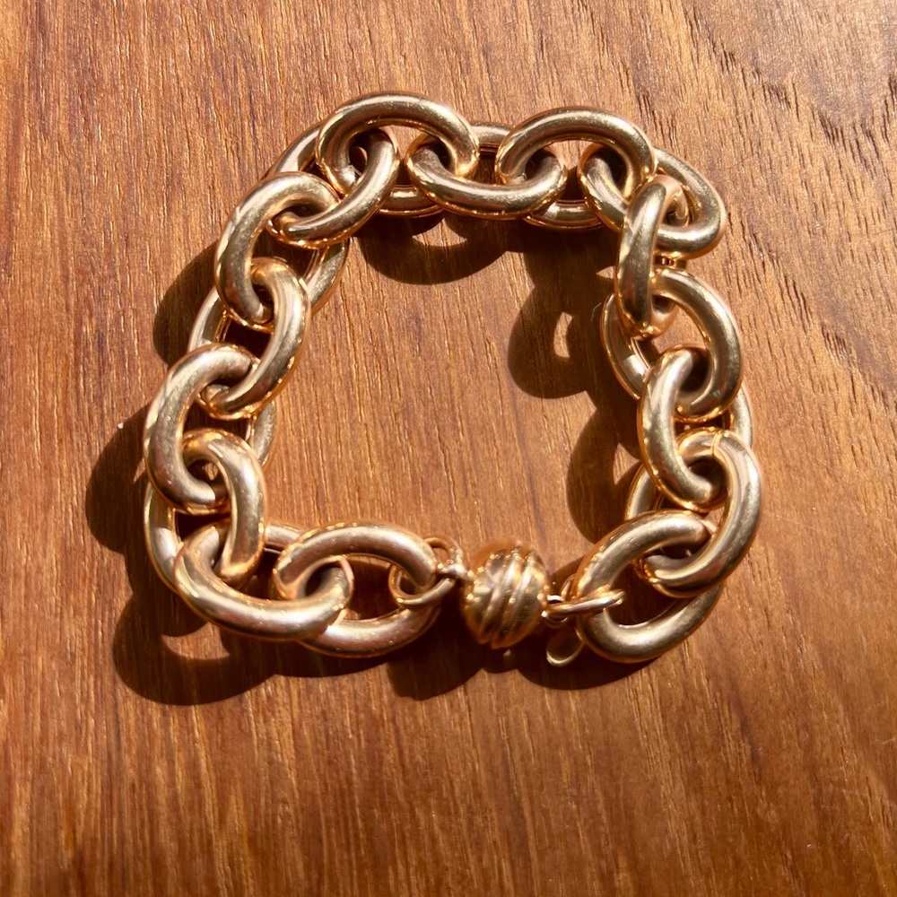 Bronze Milor Italy magnetic chain bracelet